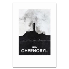 Блокнот А5 з принтом Чорнобиль Темний Принт -