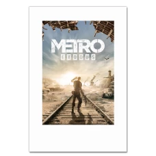 Notebooks A5 with print Metro Exodus Theme -