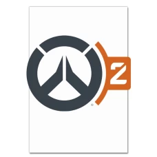 Notebooks A5 with print Overwatch 2 Logo -
