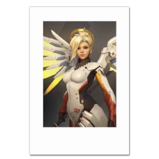 Notebooks A5 with print Overwatch Mercy -