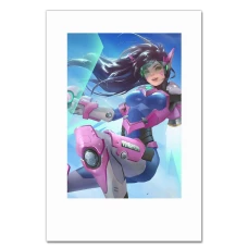 Notebooks A5 with print Overwatch D.Va Hero -