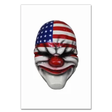 Notebooks A5 with print Payday Mask -
