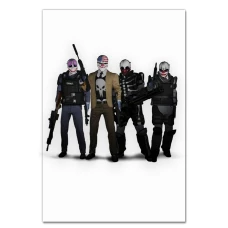 Notebooks A5 with print Payday Print Heroes -