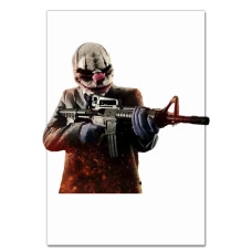 Notebooks A5 with print Payday Hero Gun -