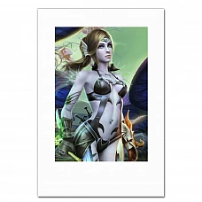Notebooks A5 with print Perfect World Girl -