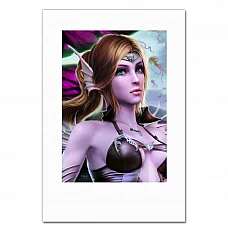 Notebooks A5 with print Perfect World Hero Girl -