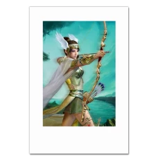 Notebooks A5 with print Perfect World Archer Girl -