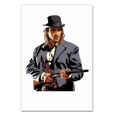 Notebooks A5 with print Red Dead Redemption Hero Theme -