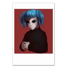 Notebooks A5 with print Sally Face Hero Print -