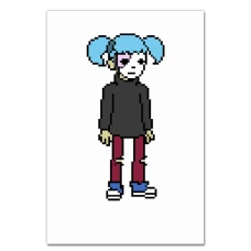 Notebooks A5 with print Sally Face Pixel Edition -