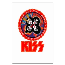 Notebooks A5 with print Kiss 2 -