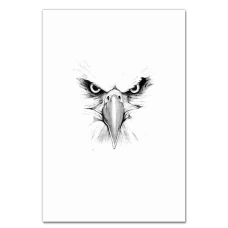 Notebooks A5 with print Muzzle Of Eagle -