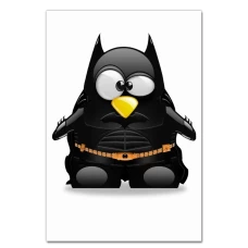 Notebooks A5 with print Penguin Batman -