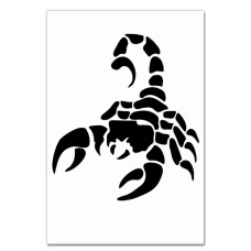 Notebooks A5 with print Scorpio -