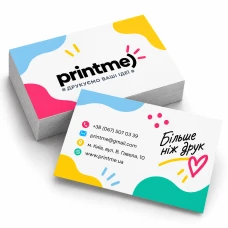 Digital printing of business cards 96 pcs