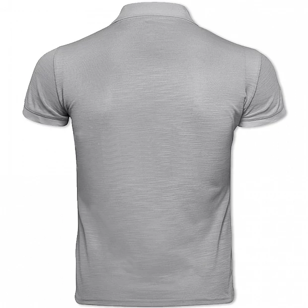Polo with Print The Walking Dead Red Logo - S grey