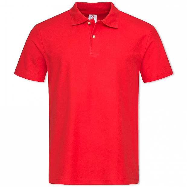 Polo with Print Roblox R Logo - 2XL red
