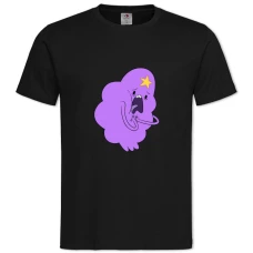 TAdventure Time Scary Lumpy Space Princess -shirt with Print Adventure Time Scary Lumpy Space Princess - 2XL black