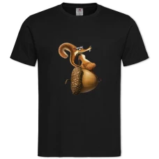 TIce Age Squirrel Skratti -shirt with Print Ice Age Squirrel Skratti - 2XL black