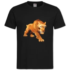TIce Age Tiger Diego -shirt with Print Ice Age Tiger Diego - 2XL black