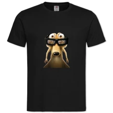 TIce Age 3D Squirrel -shirt with Print Ice Age 3D Squirrel - 2XL black