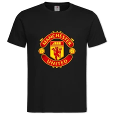 TManchester United Logo -shirt with Print Manchester United Logo - 2XL black