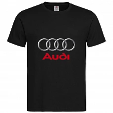 TLogo Audi -shirt with Print Logo Audi - 2XL black