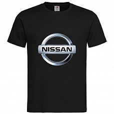 TLogo Nissan -shirt with Print Logo Nissan - 2XL black