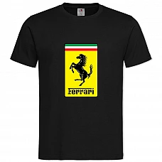 TLogo Ferrari -shirt with Print Logo Ferrari - 2XL black