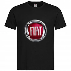 TLogo Fiat -shirt with Print Logo Fiat - 2XL black