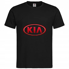 TLogo Kia -shirt with Print Logo Kia - 2XL black