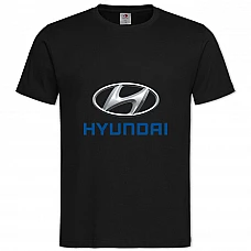 TLogo Hyundai -shirt with Print Logo Hyundai - 2XL black