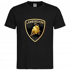 TLogo Lamborghini -shirt with Print Logo Lamborghini - 2XL black