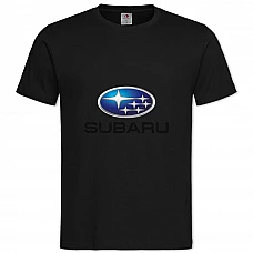 TLogo Subaru -shirt with Print Logo Subaru - 2XL black
