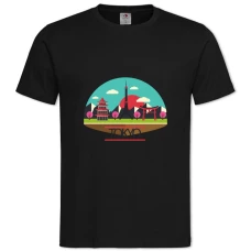 TTokyo -shirt with Print Tokyo - 2XL black