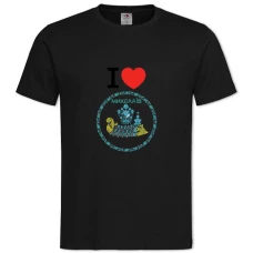 Футболка с принтом Николаев - 2XL черная