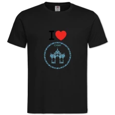 Футболка с принтом Суммы - 2XL черная