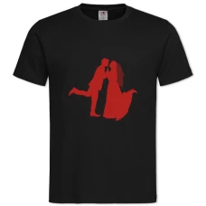TThe Bride And Groom Red -shirt with Print The Bride And Groom Red - 2XL black