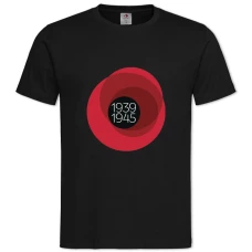 TVictory Day 1939-1945 -shirt with Print Victory Day 1939-1945 - 2XL black