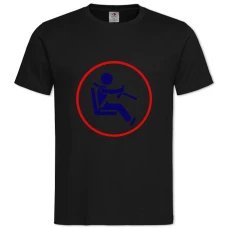 TDay Motorist Sign -shirt with Print Day Motorist Sign - 2XL black