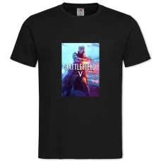 TA Woman Soldier With A Gun -shirt with Print A Woman Soldier With A Gun - 2XL black