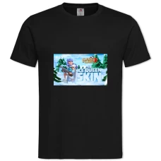 TThe Ice Queen Skin -shirt with Print The Ice Queen Skin - 2XL black
