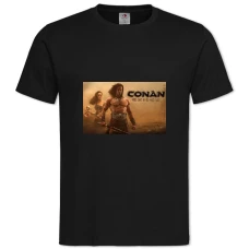 Футболка с принтом Conan Exiles Заставка 2 - 2XL черная