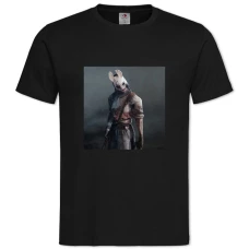 TDead By Daylight Huntress 2 -shirt with Print Dead By Daylight Huntress 2 - 2XL black