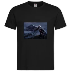 TDead By Daylight Hero In A Mask -shirt with Print Dead By Daylight Hero In A Mask - 2XL black