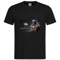 TDead By Daylight Curtain Call -shirt with Print Dead By Daylight Curtain Call - 2XL black
