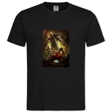 TDead By Daylight Escape From The Zombies -shirt with Print Dead By Daylight Escape From The Zombies - 2XL black