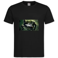 TDead By Daylight Death Is Not An Escape -shirt with Print Dead By Daylight Death Is Not An Escape - 2XL black