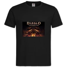 TDiablo Immortal -shirt with Print Diablo Immortal - 2XL black
