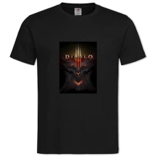 TDiablo 3 -shirt with Print Diablo 3 - 2XL black